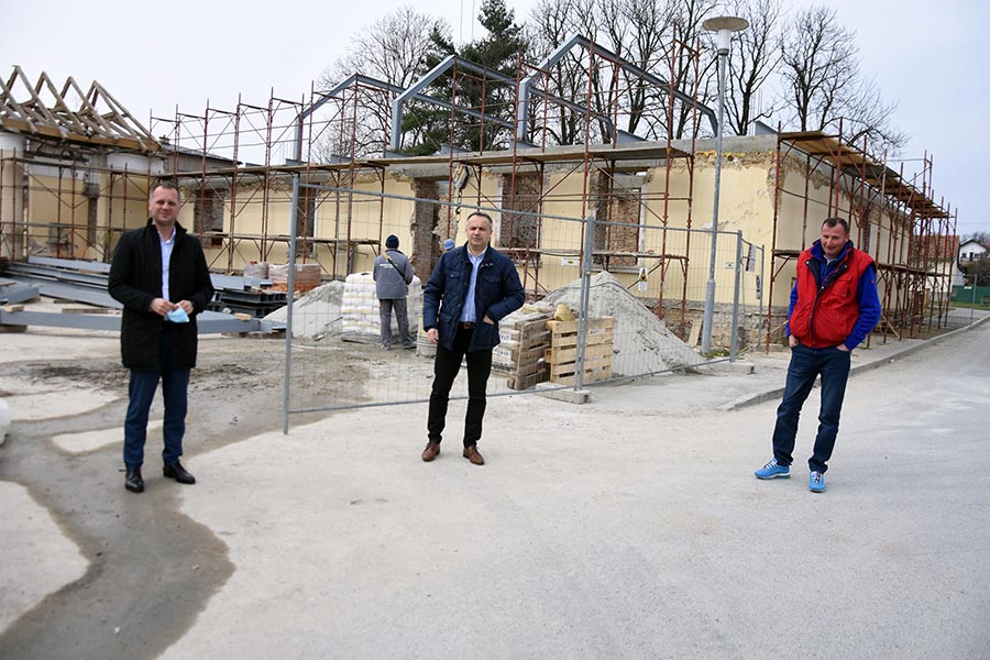 Župan Andrović obišao radove na izgradnji Centra za kardiovaskularnu rehabilitaciju