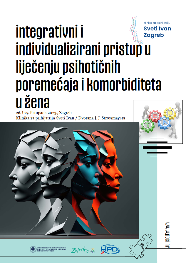 Poziv na Tečaj ''INTEGRATIVNI I INDIVIDUALIZIRANI PRISTUP U LIJEČENJU PSIHOTIČNIH POREMEĆAJA I KOMOBIRDITETA U ŽENA''