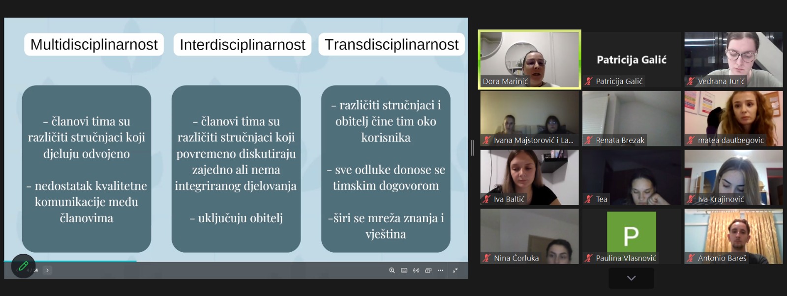 Održana edukacija „Transdisciplinarnost u praksi“