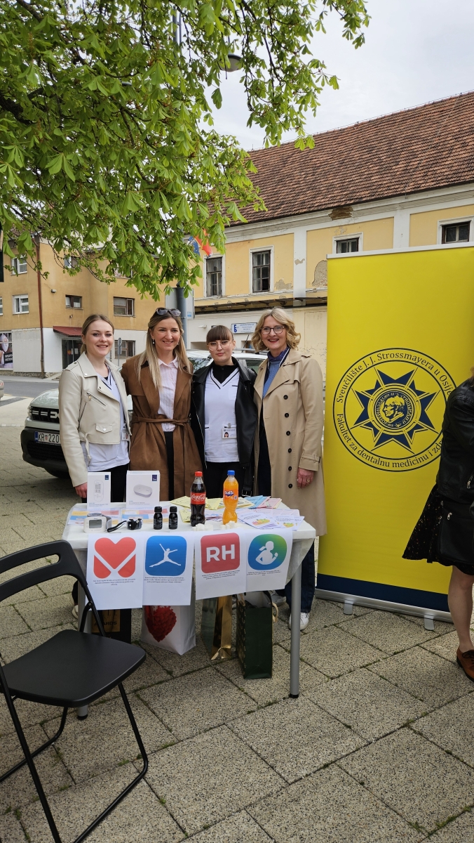 Studentice sestrinstva sudjelovale na 17. Sajmu zdravlja u Pregradi