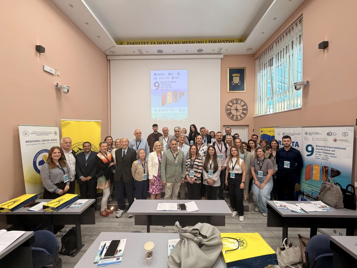Na Fakultetu za dentalnu medicinu i zdravstvo Osijek održan 9th Biennial International Conference on Liver Diseases – Liver Meeting